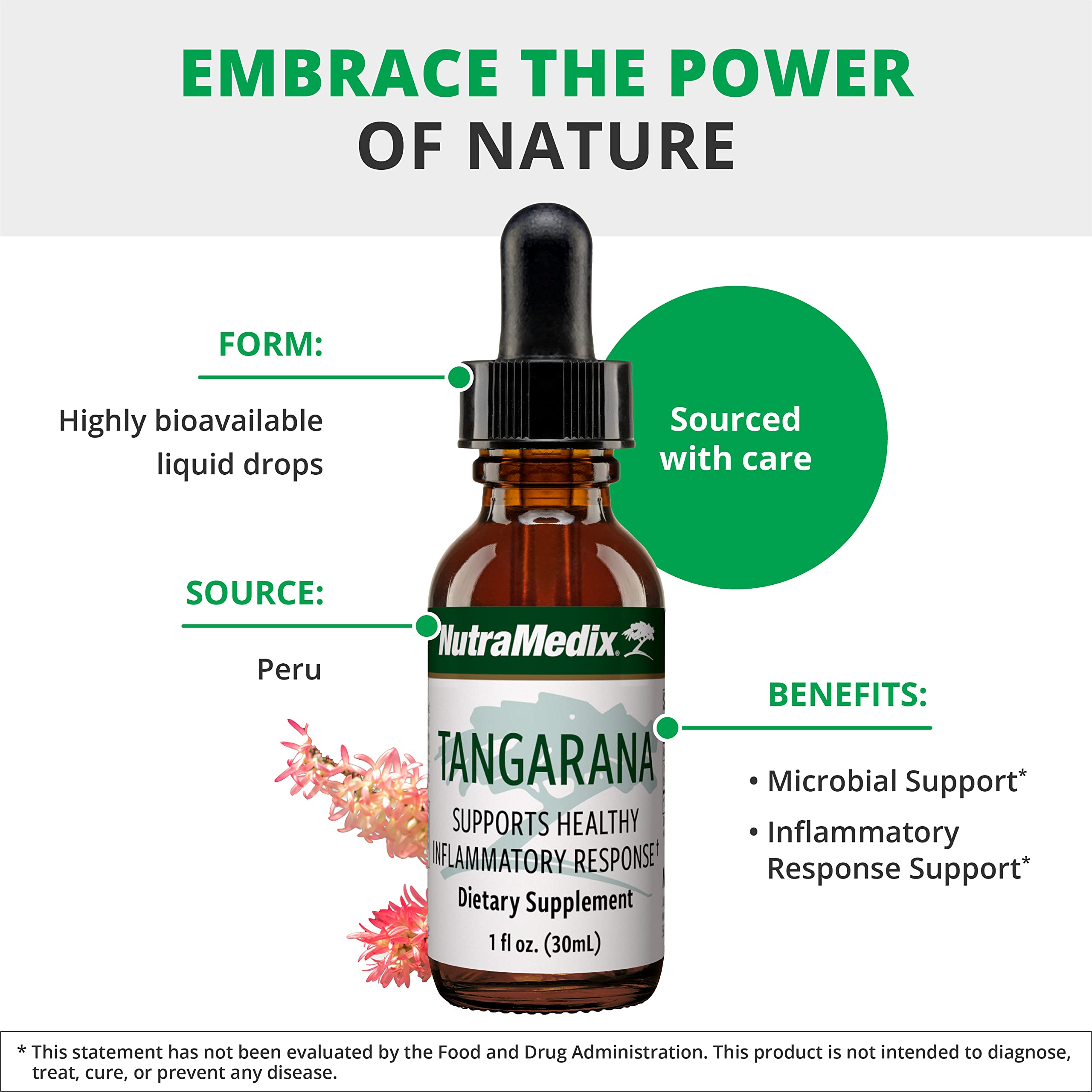Foto 5 pulgar | Suplemento Nutramedix Extracto De Tangarana Palo Santo 30 Ml - Venta Internacional.