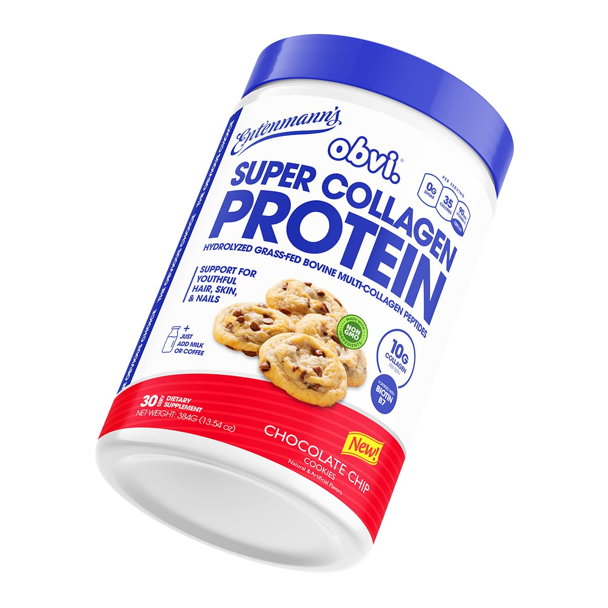 Foto 2 pulgar | Proteína De Péptidos De Colágeno En Polvo Obvi Keto, 400 Ml, Chocolate - Venta Internacional.