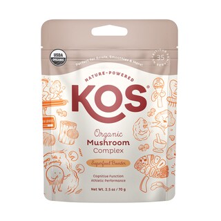 Foto 1 | Suplemento Kos, Complejo De Hongos Orgánicos, En Polvo, 35 Porciones - Venta Internacional.