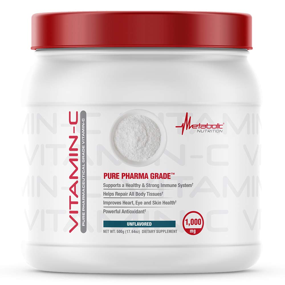 Foto 2 pulgar | Vitamina C Metabolic Nutrition 1000 Mg Pure Pharma Grade 500 G - Venta Internacional.