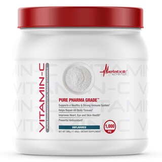 Foto 1 | Vitamina C Metabolic Nutrition 1000 Mg Pure Pharma Grade 500 G - Venta Internacional.