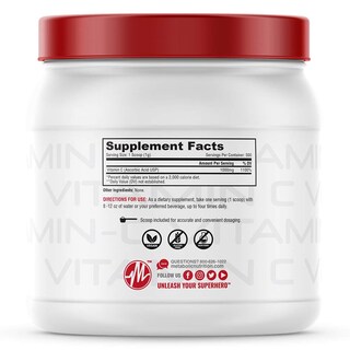 Foto 2 | Vitamina C Metabolic Nutrition 1000 Mg Pure Pharma Grade 500 G - Venta Internacional.