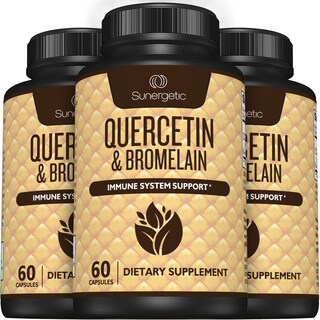Foto 6 | Suplemento Sunergetic Premium De Quercetina Y Bromelina 60 Cápsulas - Venta Internacional.