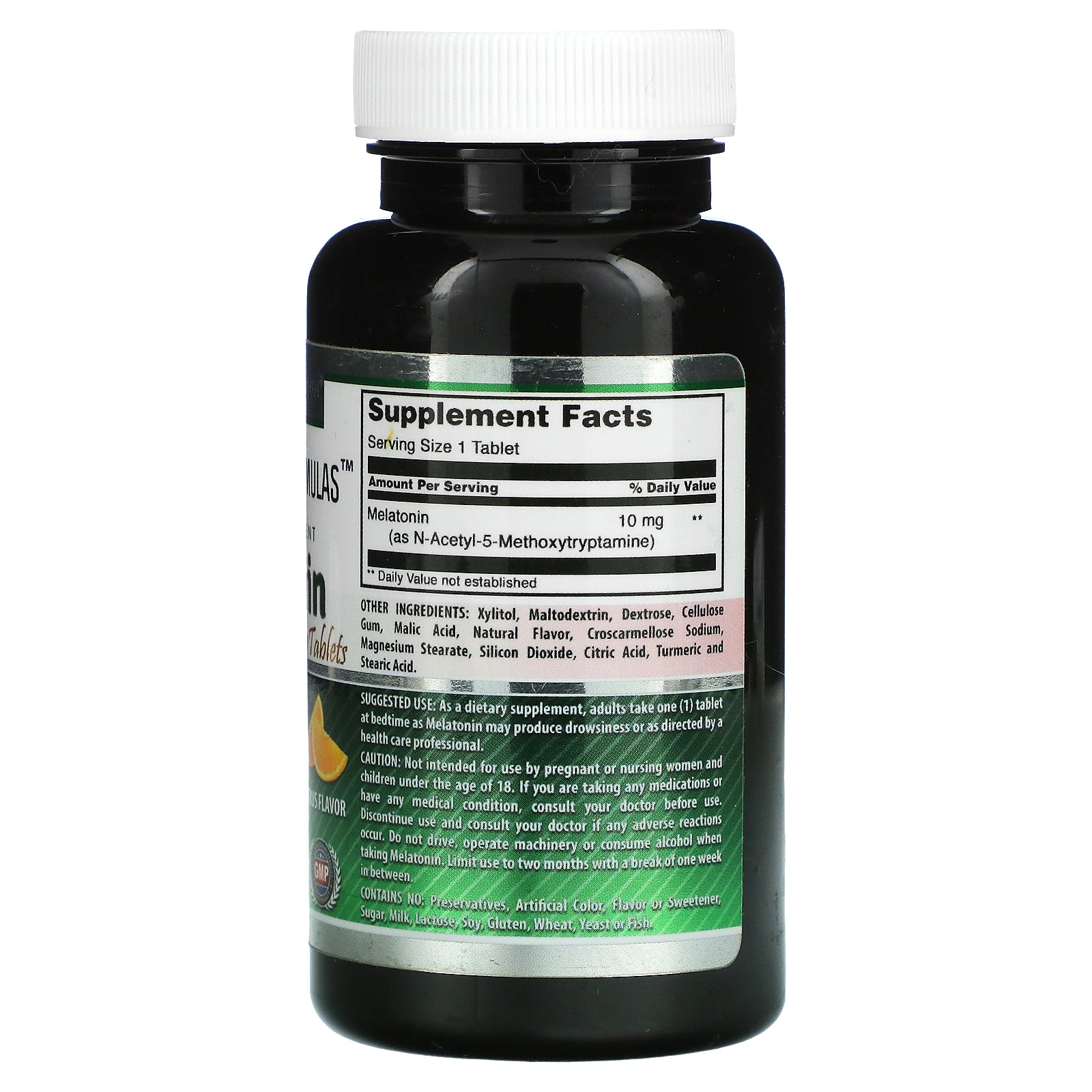 Foto 3 pulgar | Suplemento Amazing Nutrition Melatonina 10 Mg 120 Comprimidos - Venta Internacional.