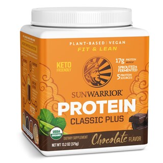 Foto 1 | Proteína En Polvo Sunwarrior Classic Plus Chocolate 420g - Venta Internacional.