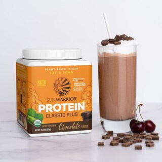 Foto 6 | Proteína En Polvo Sunwarrior Classic Plus Chocolate 420g - Venta Internacional.