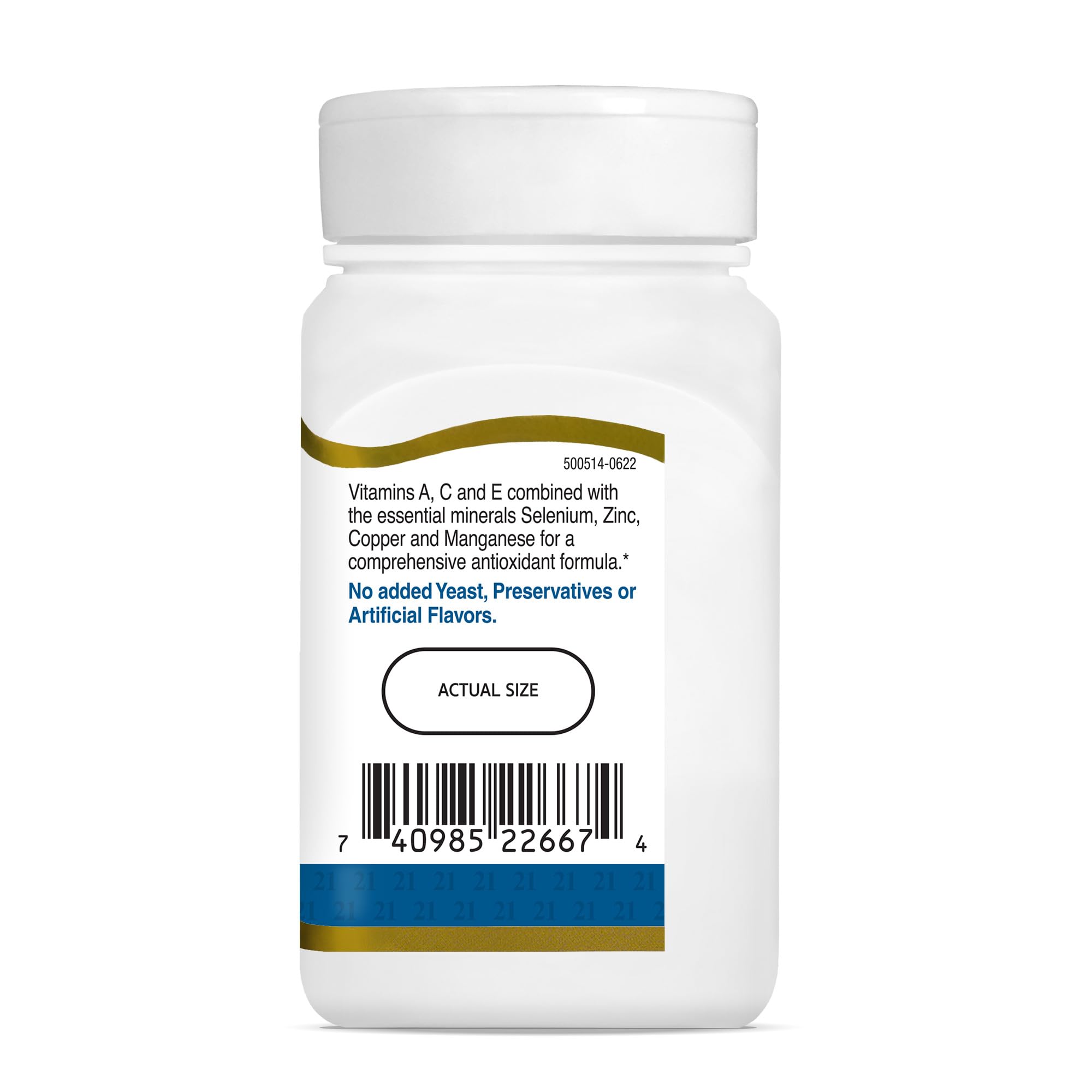 Foto 4 pulgar | Suplemento 21st Century Ace Antioxidant Tablets 75 Tabletas - Venta Internacional.