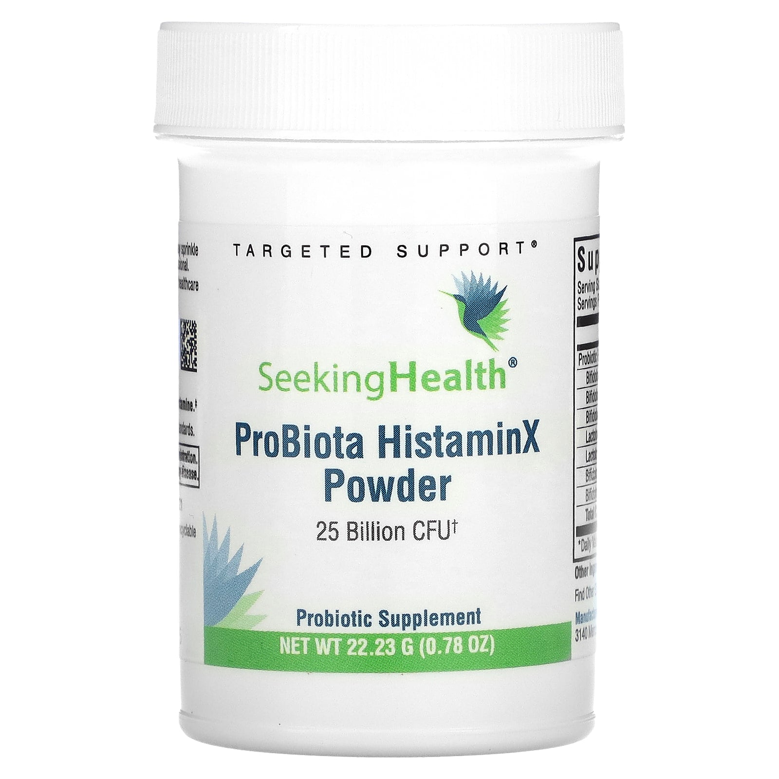 Foto 2 pulgar | Polvo Probiota Histaminx Seeking Health, 25 Mil Millones De Cfu, 22,23 G - Venta Internacional.