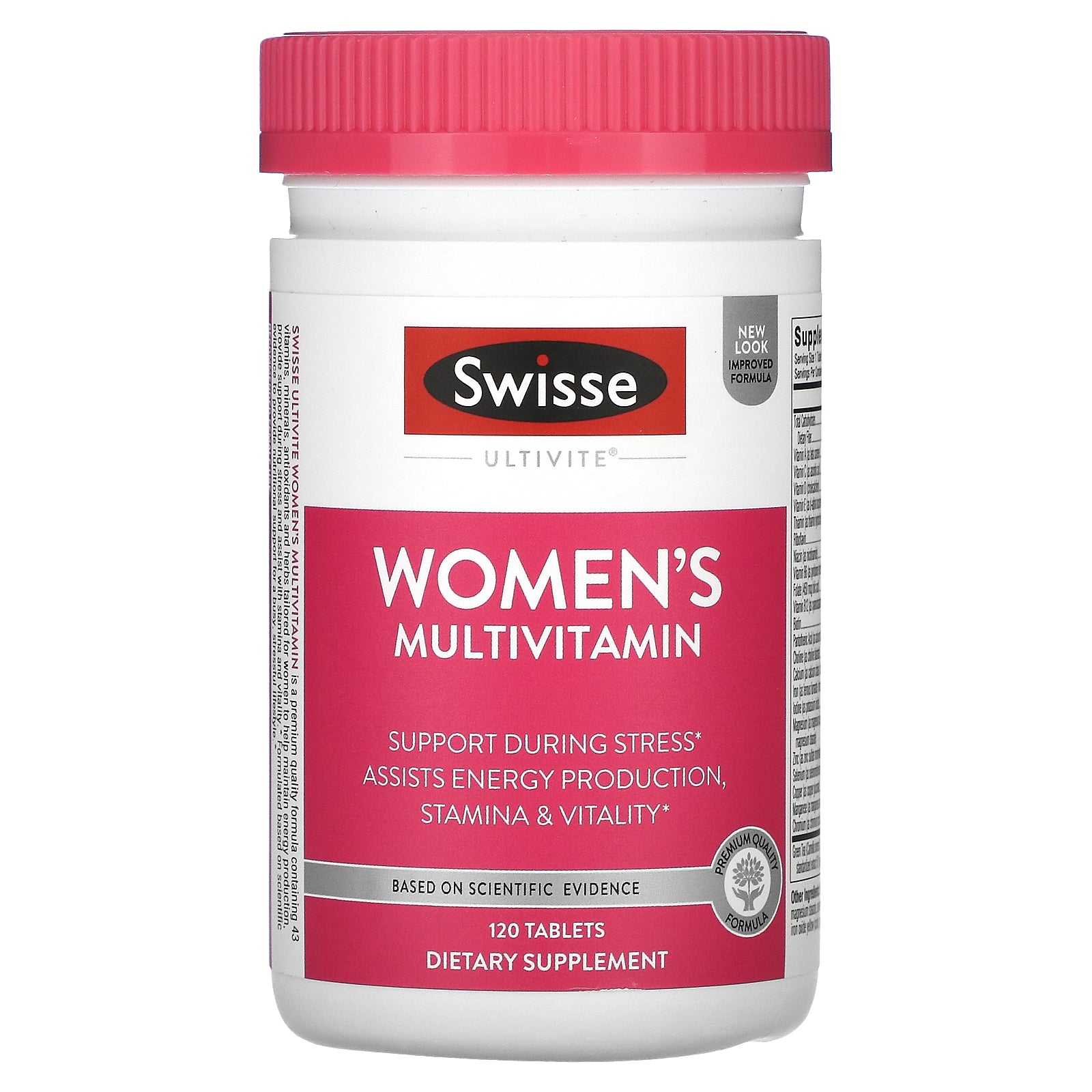 Foto 2 pulgar | Multivitamínico Para Mujeres Supplement Swisse 120 Comprimidos - Venta Internacional.