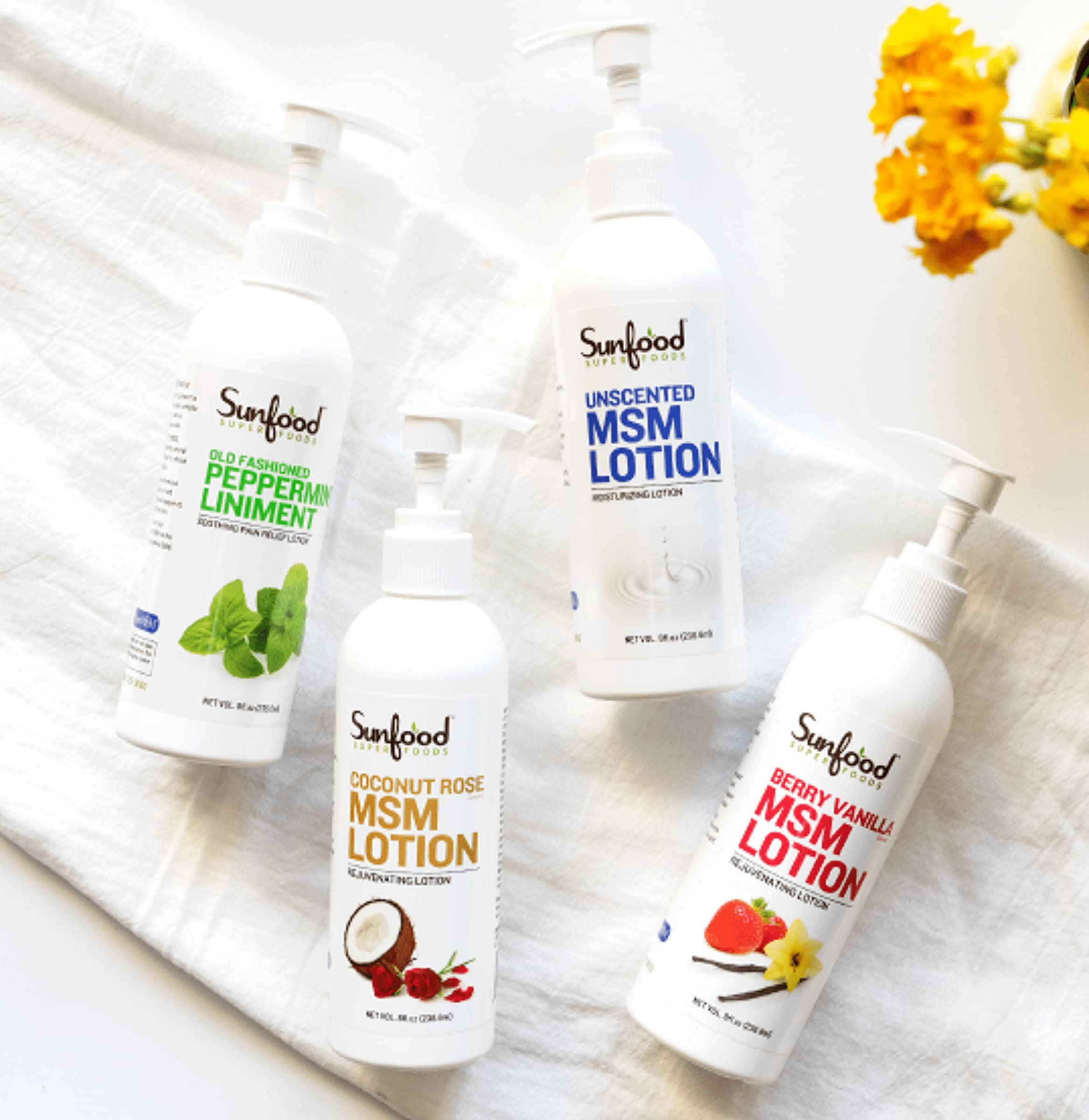 Foto 6 pulgar | Loción Sunfood Superfoods, Sin Perfume, Msm, Botella De 240 Ml - Venta Internacional.