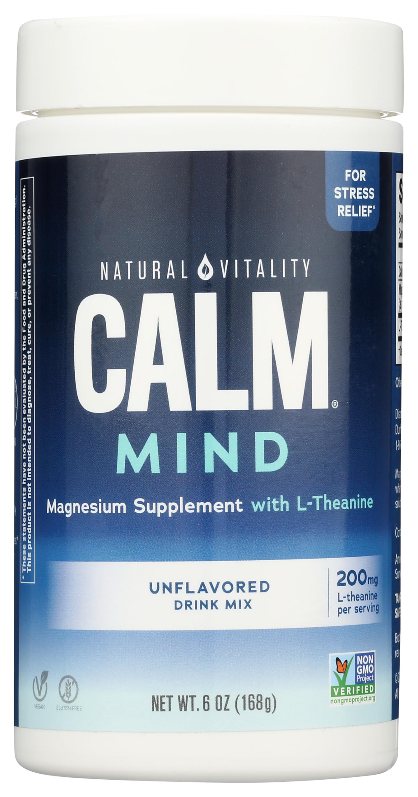Foto 2 pulgar | Suplementos Natural Vitality Calm Mind 177 Ml Sin Sabor - Venta Internacional.