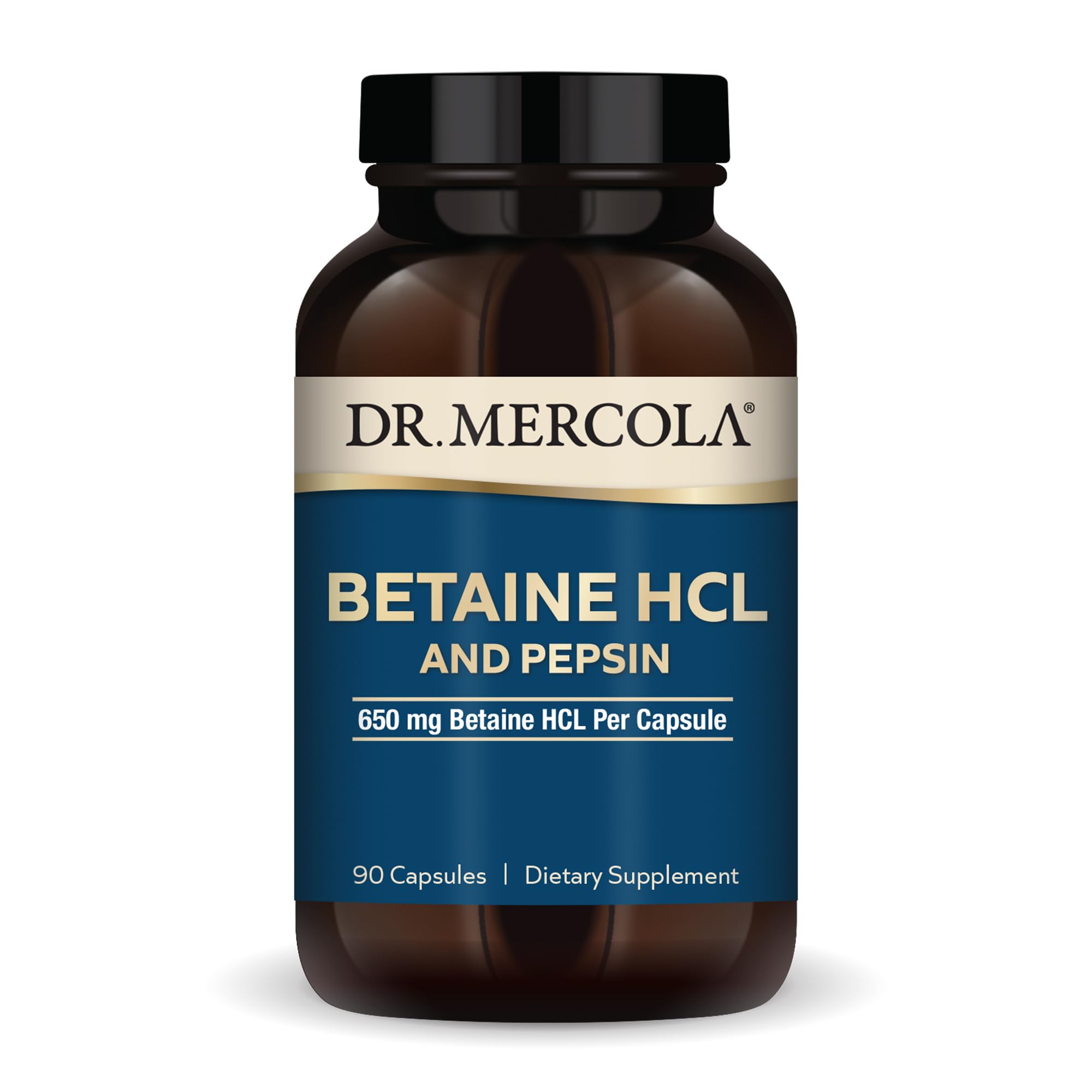 Foto 2 pulgar | Suplemento Dietético Dr. Mercola Betaína Hcl Y Pepsina 650 Mg - Venta Internacional.