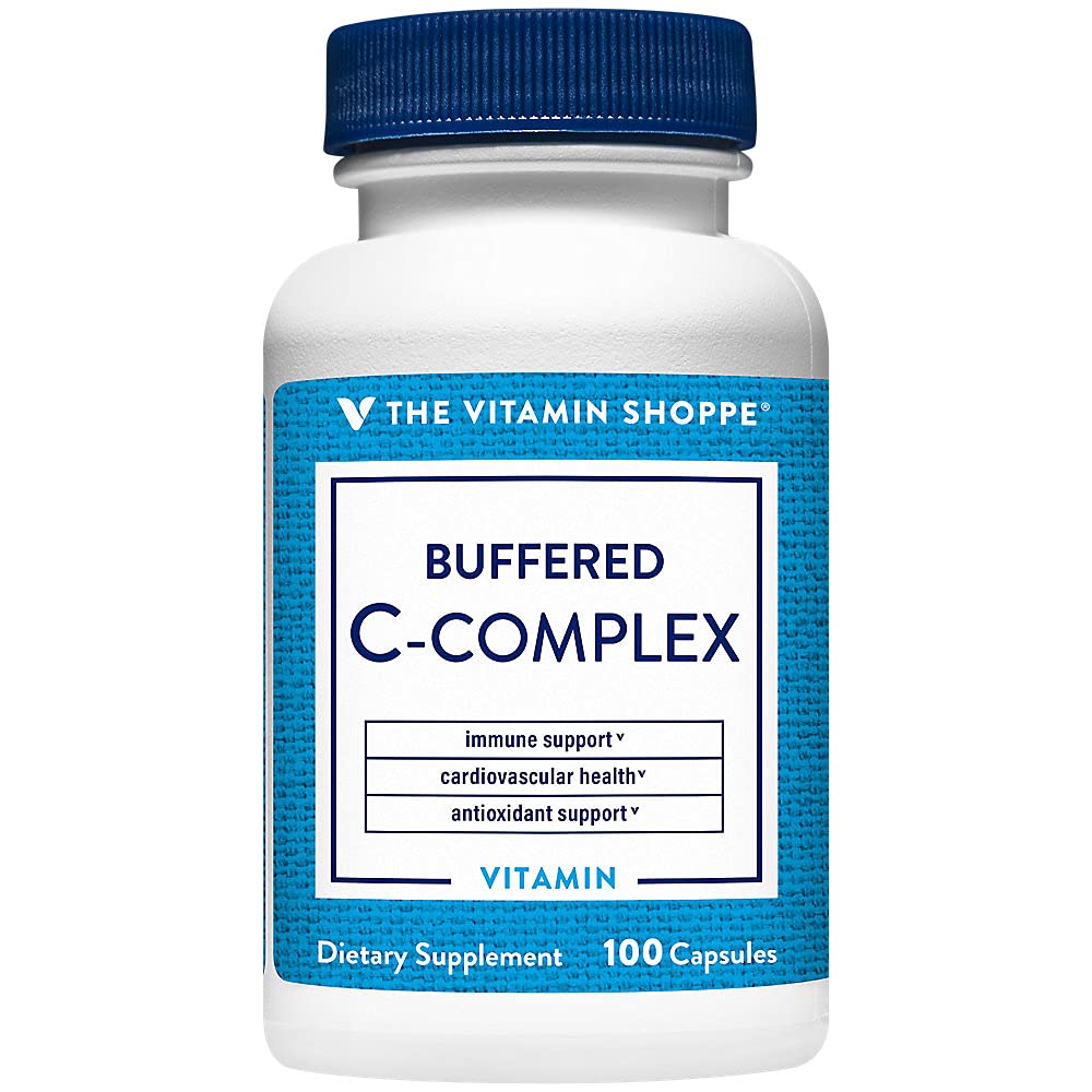 Foto 3 pulgar | Complemente El Complejo C Tamponado De Vitamin Shoppe De 750 Mg - Venta Internacional.