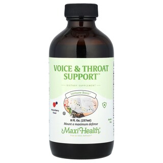 Foto 1 | Suplemento Maxi Health Para Apoyar La Voz Y La Garganta, 237 Ml, Bayas Naturales - Venta Internacional.