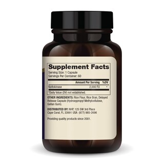 Foto 2 | Suplemento Dr. Mercola Nattokinase De Liberación Retardada, 60 Tabletas - Venta Internacional.