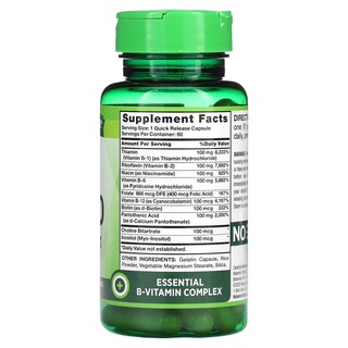 Foto 2 | Suplemento Nature's Truth Balanced B-100 B-complex X180 - Venta Internacional.