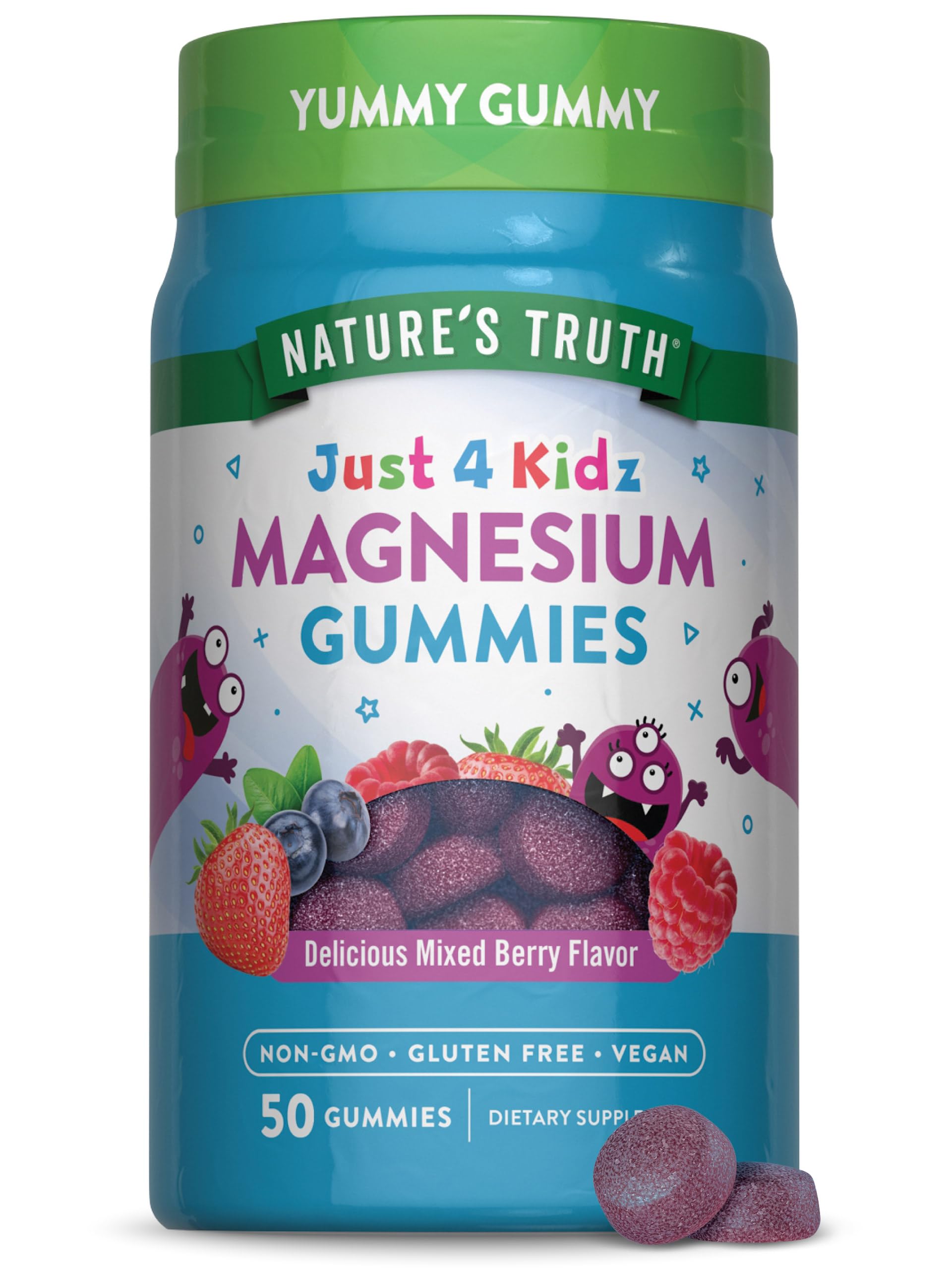 Foto 2 pulgar | Suplemento Nature's Truth Magnesium Gummies Kids, 50 Unidades - Venta Internacional.