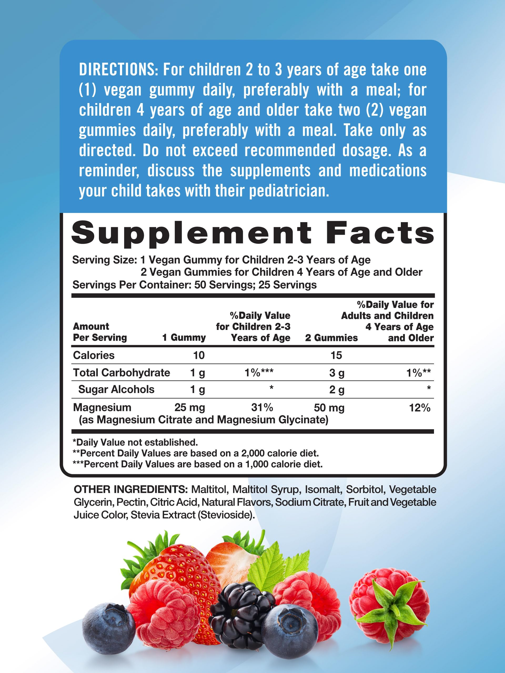 Foto 2 | Suplemento Nature's Truth Magnesium Gummies Kids, 50 Unidades - Venta Internacional.