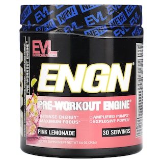 Foto 1 | Pre-workout Engine Evlution Nutrition Engn Pink Lemonade 243 G - Venta Internacional.
