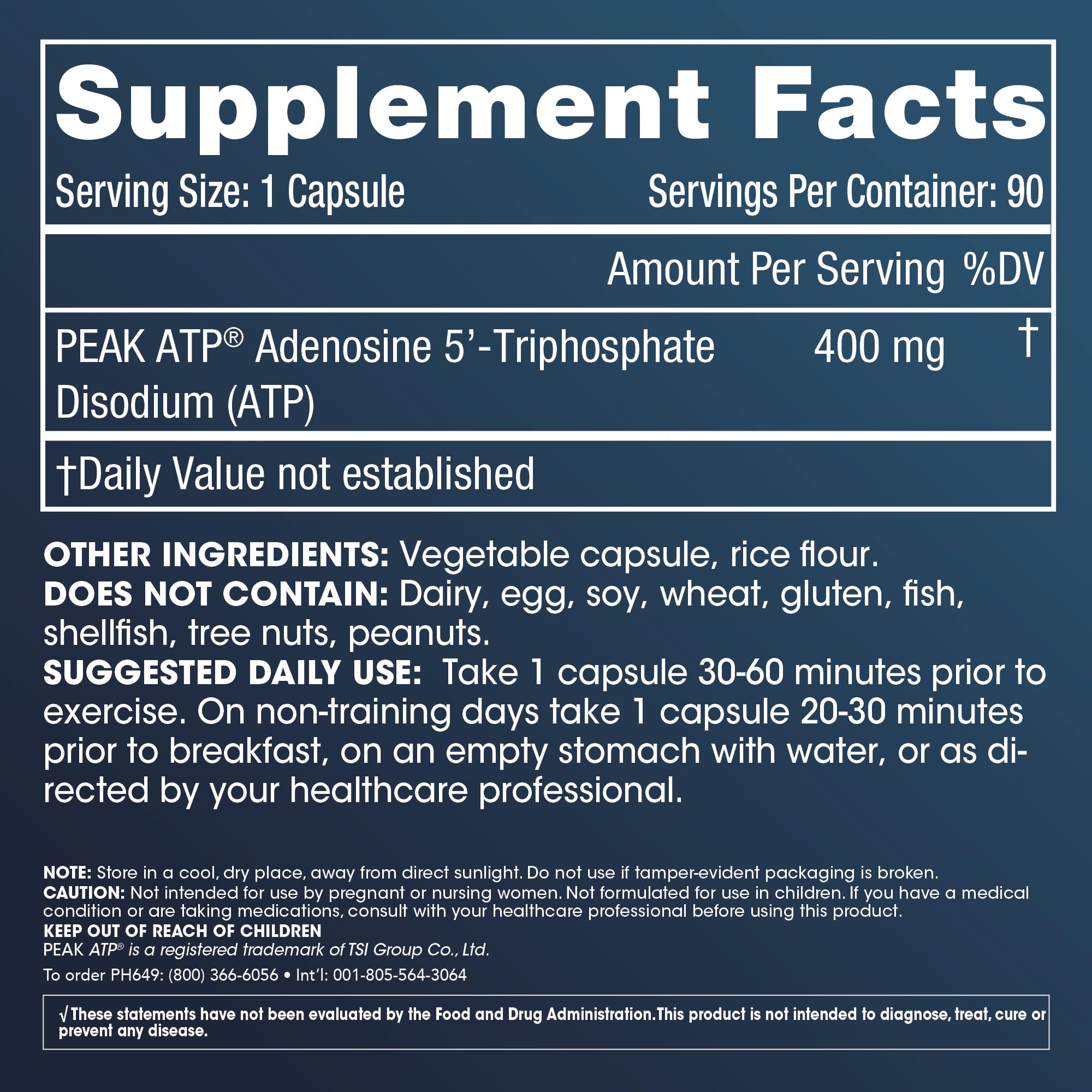 Foto 3 pulgar | Suplemento Prohealth Longevity Atp 400 Mg X 90 Porciones - Venta Internacional.