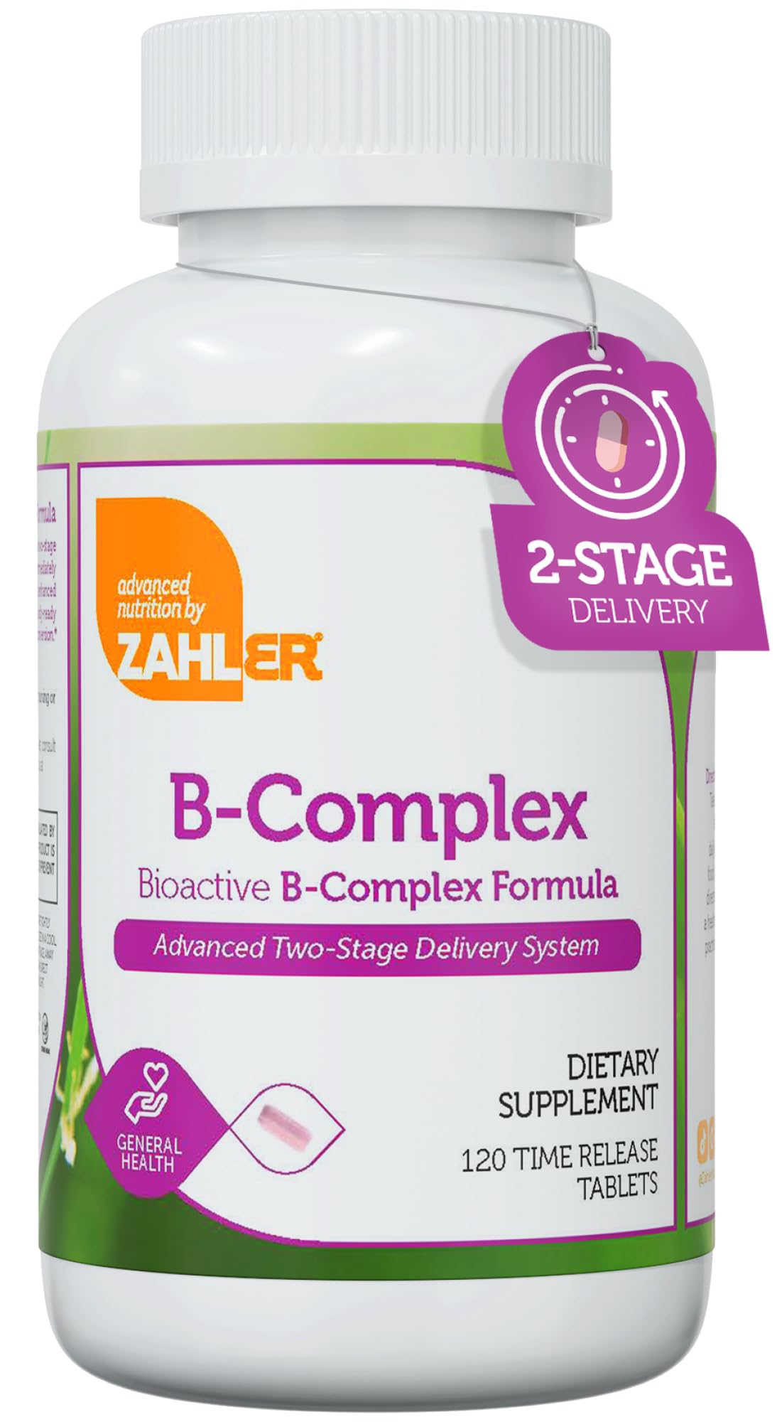 Foto 1 | Suplemento De Vitaminas Del Complejo B De Zahler 120 Comprimidos - Venta Internacional.