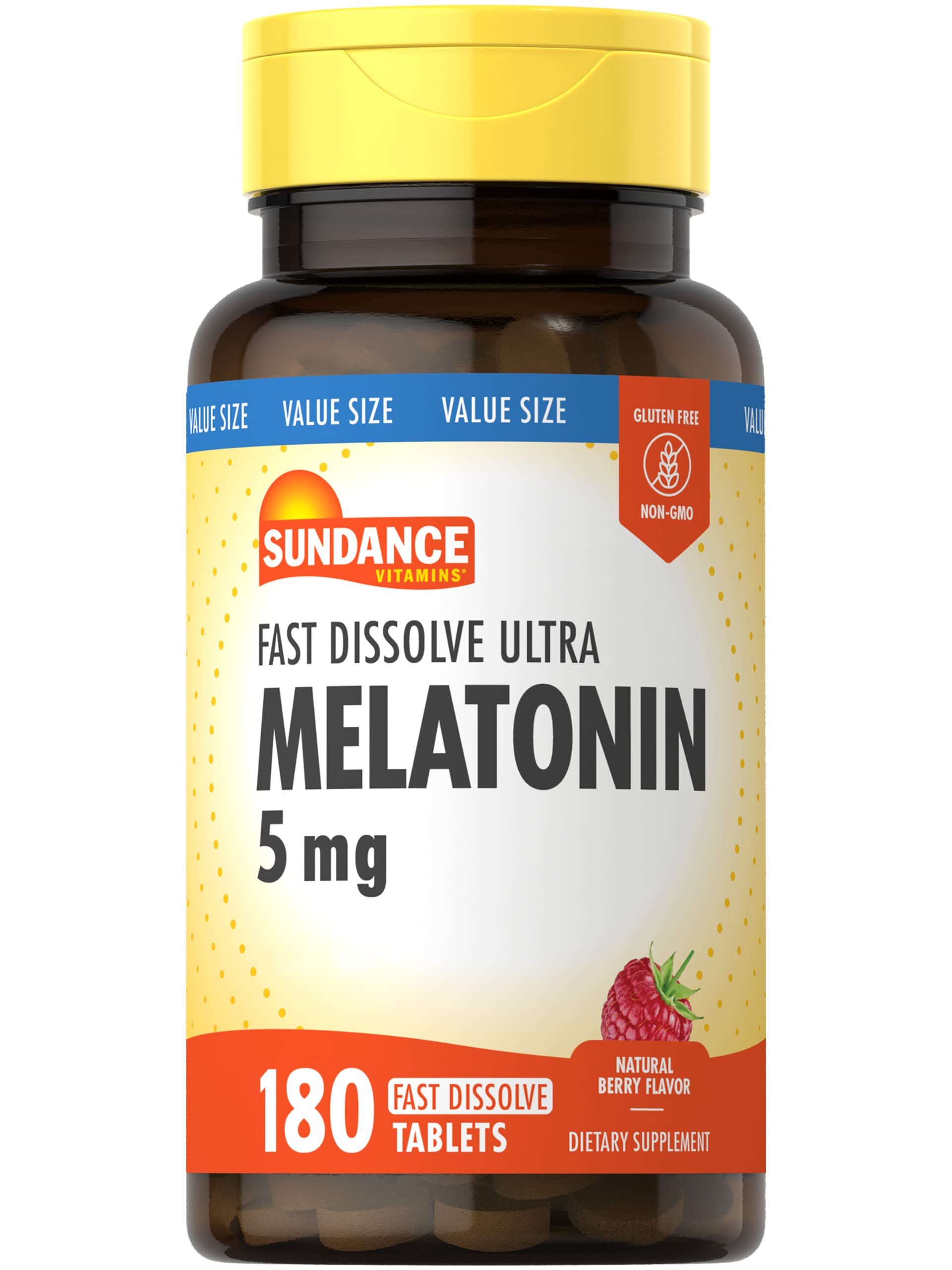 Foto 1 | Suplemento Sundance De Melatonina En Tabletas De 5 Mg, 180 Vegetarianos - Venta Internacional.