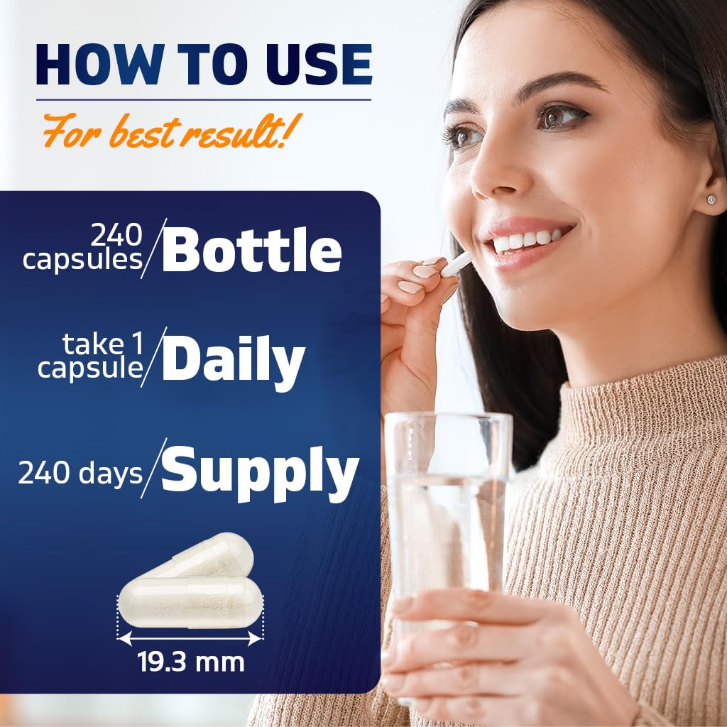 Foto 4 pulgar | Suplemento Vitamático De Orotato De Litio 5 Mg 240 Cápsulas - Venta Internacional.
