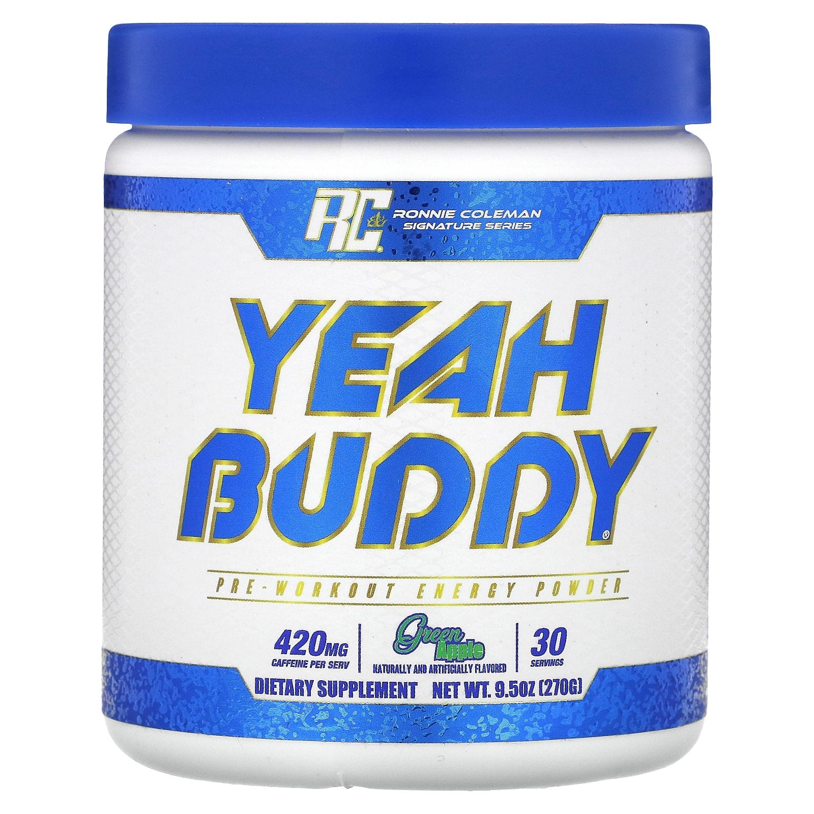 Foto 2 pulgar | Polvo Energético Para Antes Del Entrenamiento Ronnie Coleman Yeah Buddy 270 G - Venta Internacional.