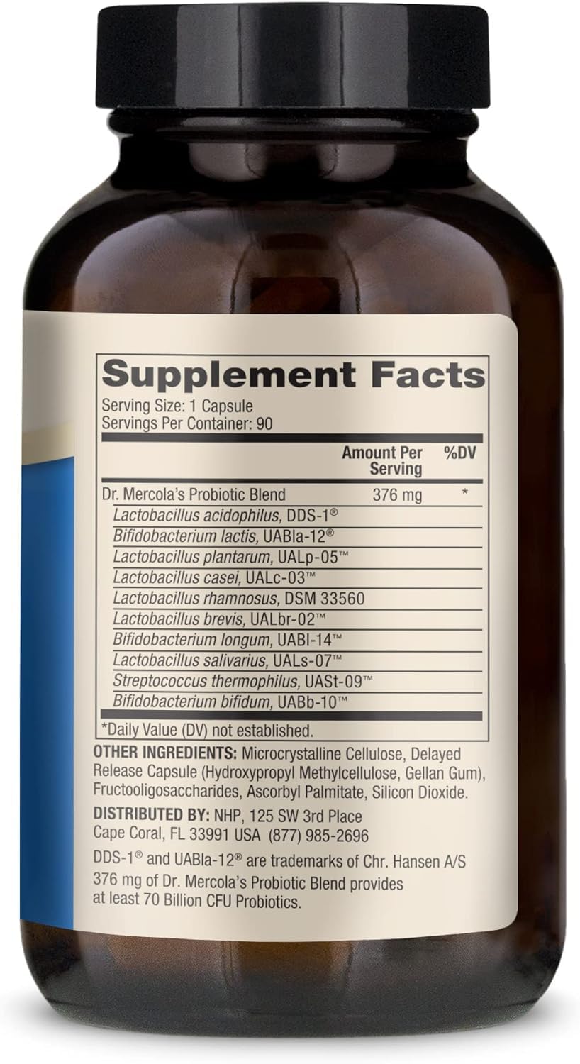 Foto 5 pulgar | Suplemento Dr. Mercola Complete Probiotics De 70 Mil Millones De Cfu - Venta Internacional.