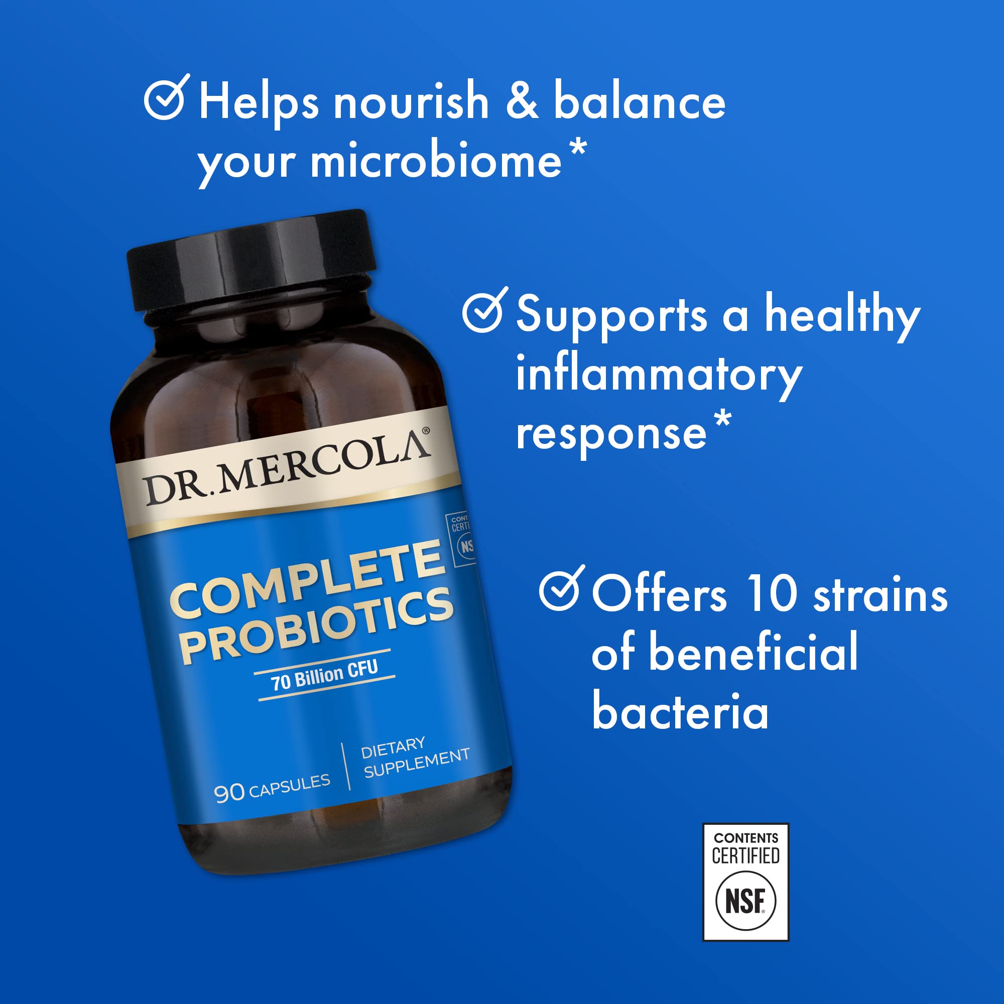 Foto 6 pulgar | Suplemento Dr. Mercola Complete Probiotics De 70 Mil Millones De Cfu - Venta Internacional.