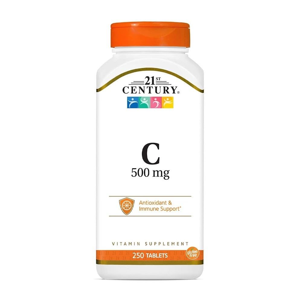 Foto 2 pulgar | Suplemento De Vitamina C 21st Century 500 Mg 250 Comprimidos - Venta Internacional.