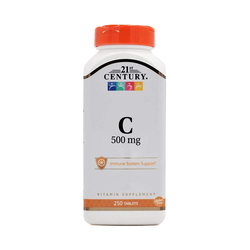 Foto 2 | Suplemento De Vitamina C 21st Century 500 Mg 250 Comprimidos - Venta Internacional.
