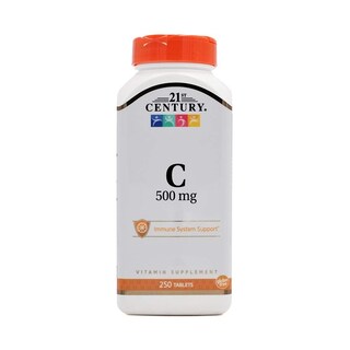 Foto 2 | Suplemento De Vitamina C 21st Century 500 Mg 250 Comprimidos - Venta Internacional.