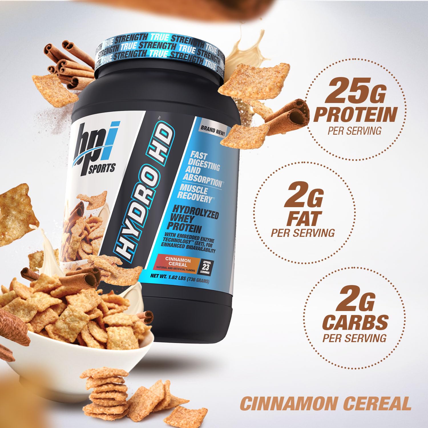 Foto 6 | Proteína de Suero en Polvo Bpi Sports Hydro Hd 25 g - Venta Internacional
