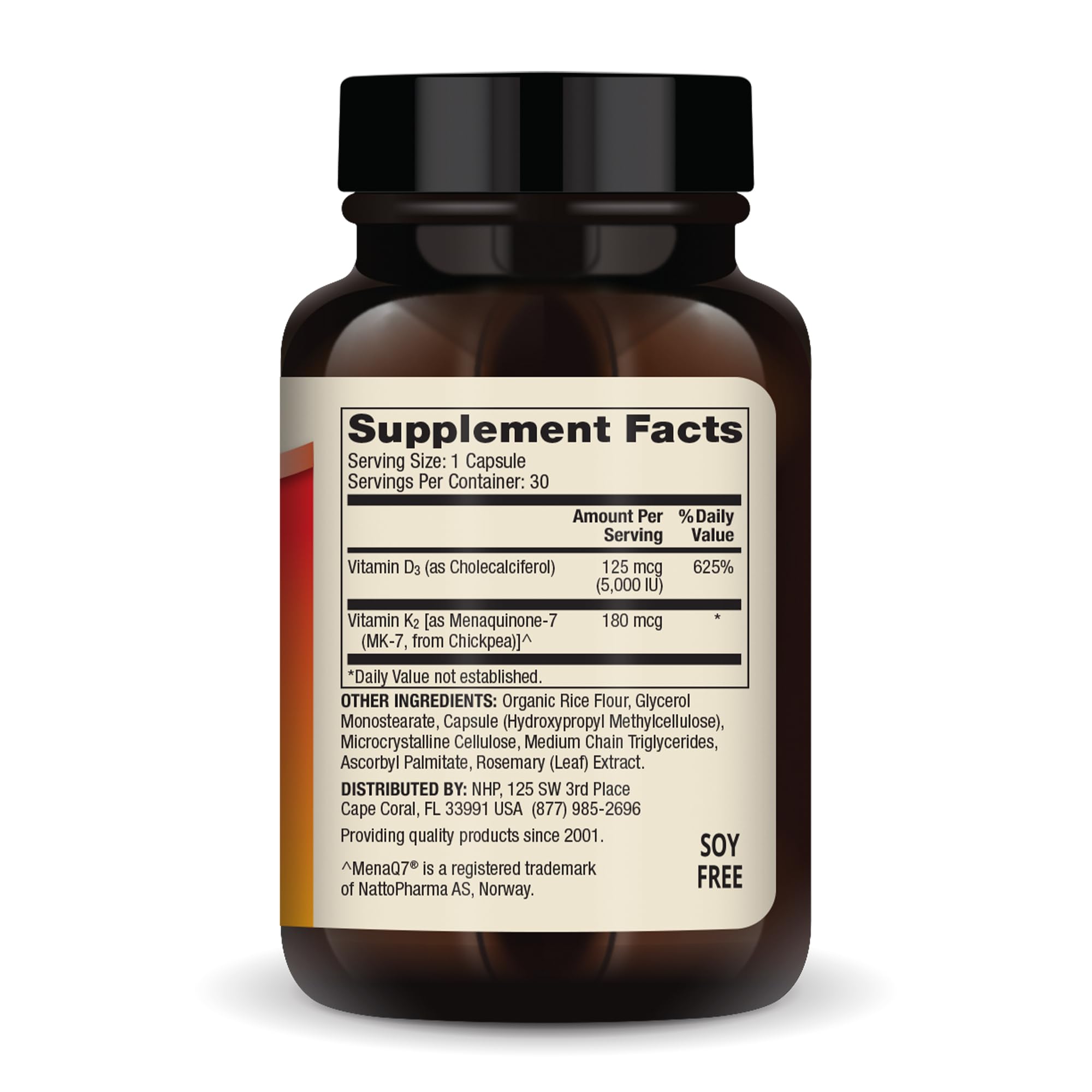 Foto 2 | Suplemento Dr. Mercola Con Vitaminas D3 Y K2 30 Cápsulas - Venta Internacional.