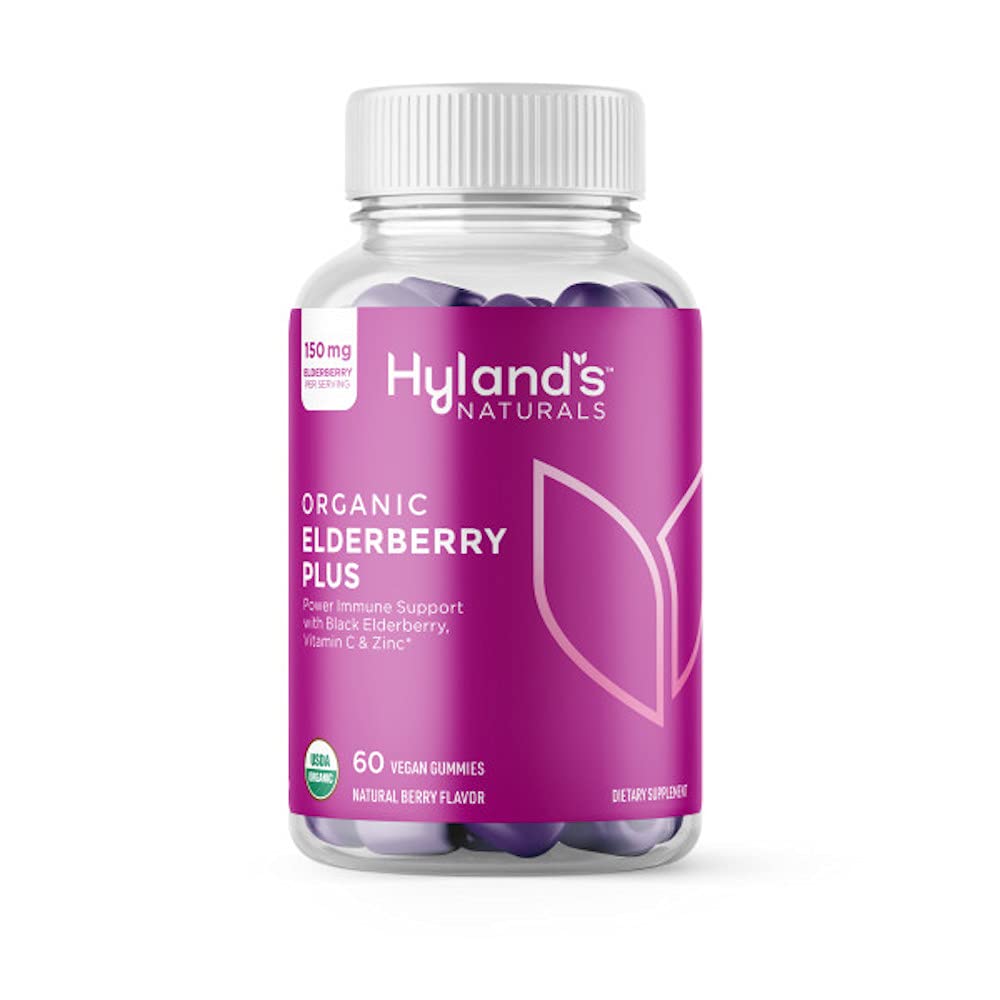 Foto 2 pulgar | Suplemento Hyland's Organic Elderberry Gomies 60 Vegan - Venta Internacional.