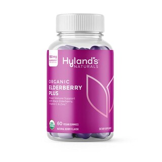 Foto 1 | Suplemento Hyland's Organic Elderberry Gomies 60 Vegan - Venta Internacional.