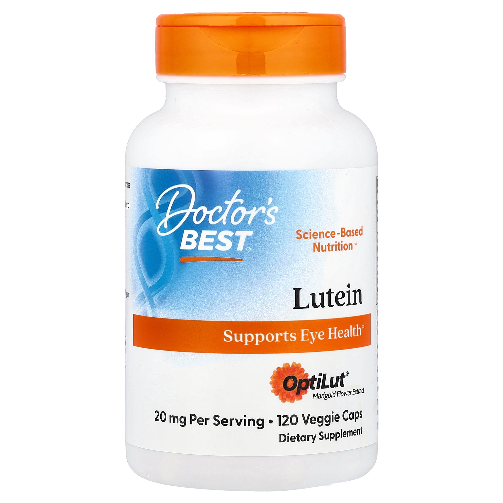 Foto 1 | Suplemento Doctor's Best Lutein 120 Cápsulas Vegetarianas - Venta Internacional.