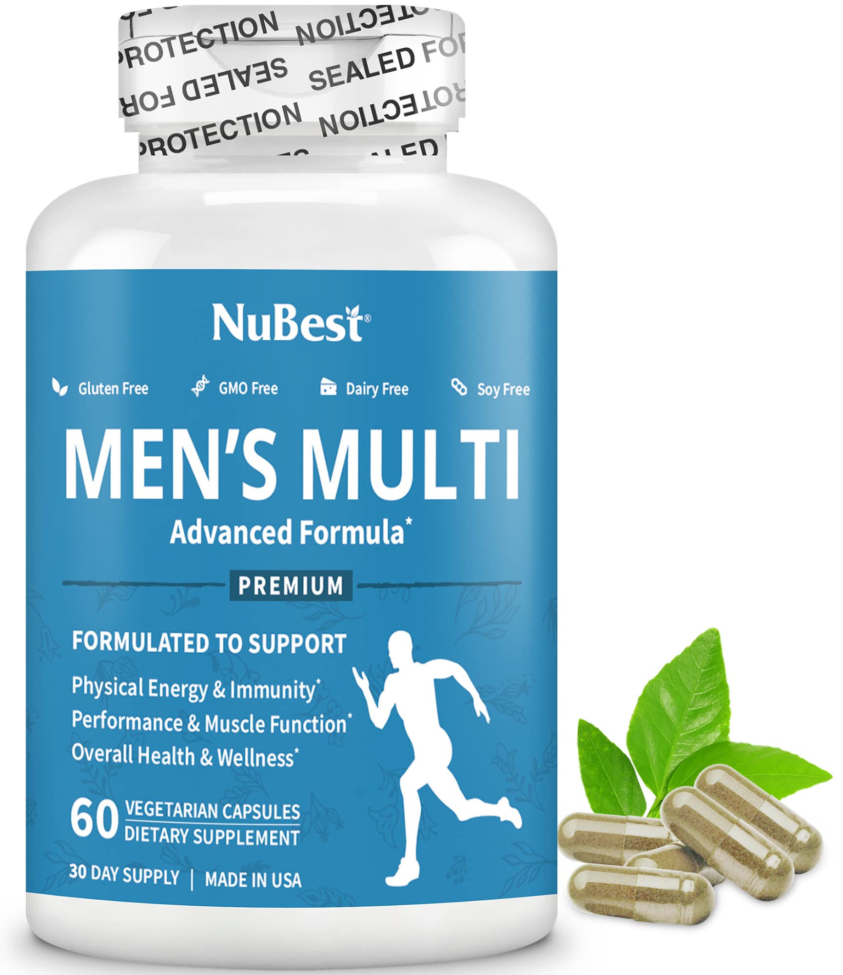 Foto 2 pulgar | Suplemento Nubest Men's Multi 18+ 60 Cápsulas Con Ginseng - Venta Internacional.