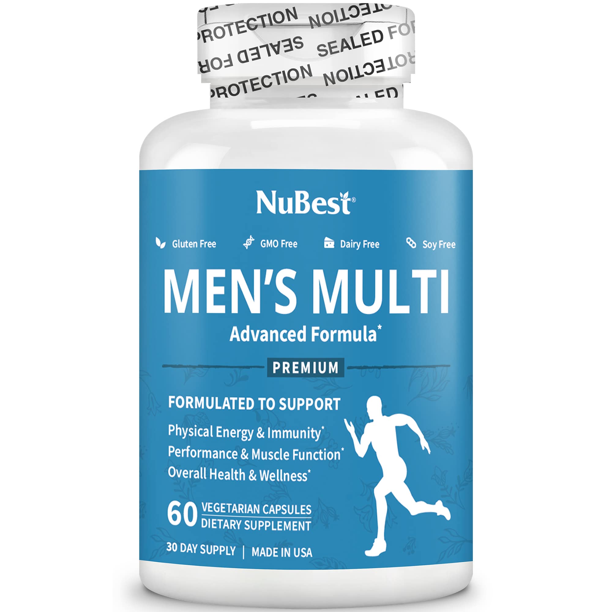 Foto 7 pulgar | Suplemento Nubest Men's Multi 18+ 60 Cápsulas Con Ginseng - Venta Internacional.