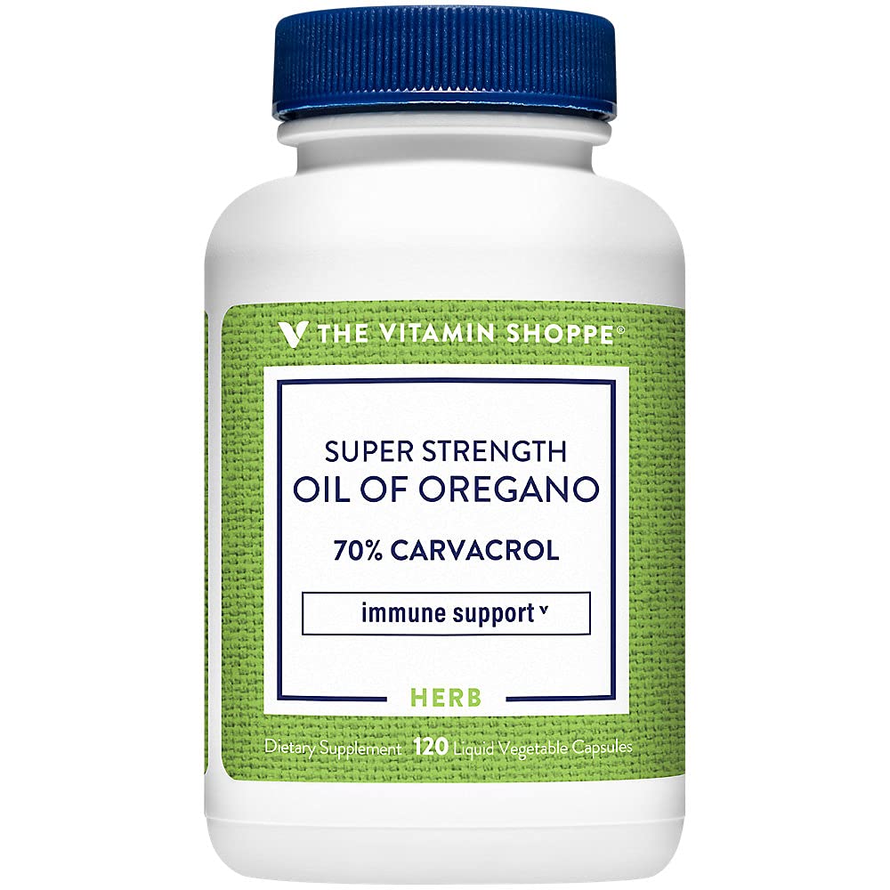 Foto 2 pulgar | Complemente El Aceite De Orégano Super Strength De Vitamin Shoppe - Venta Internacional.