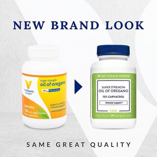 Foto 3 | Complemente El Aceite De Orégano Super Strength De Vitamin Shoppe - Venta Internacional.