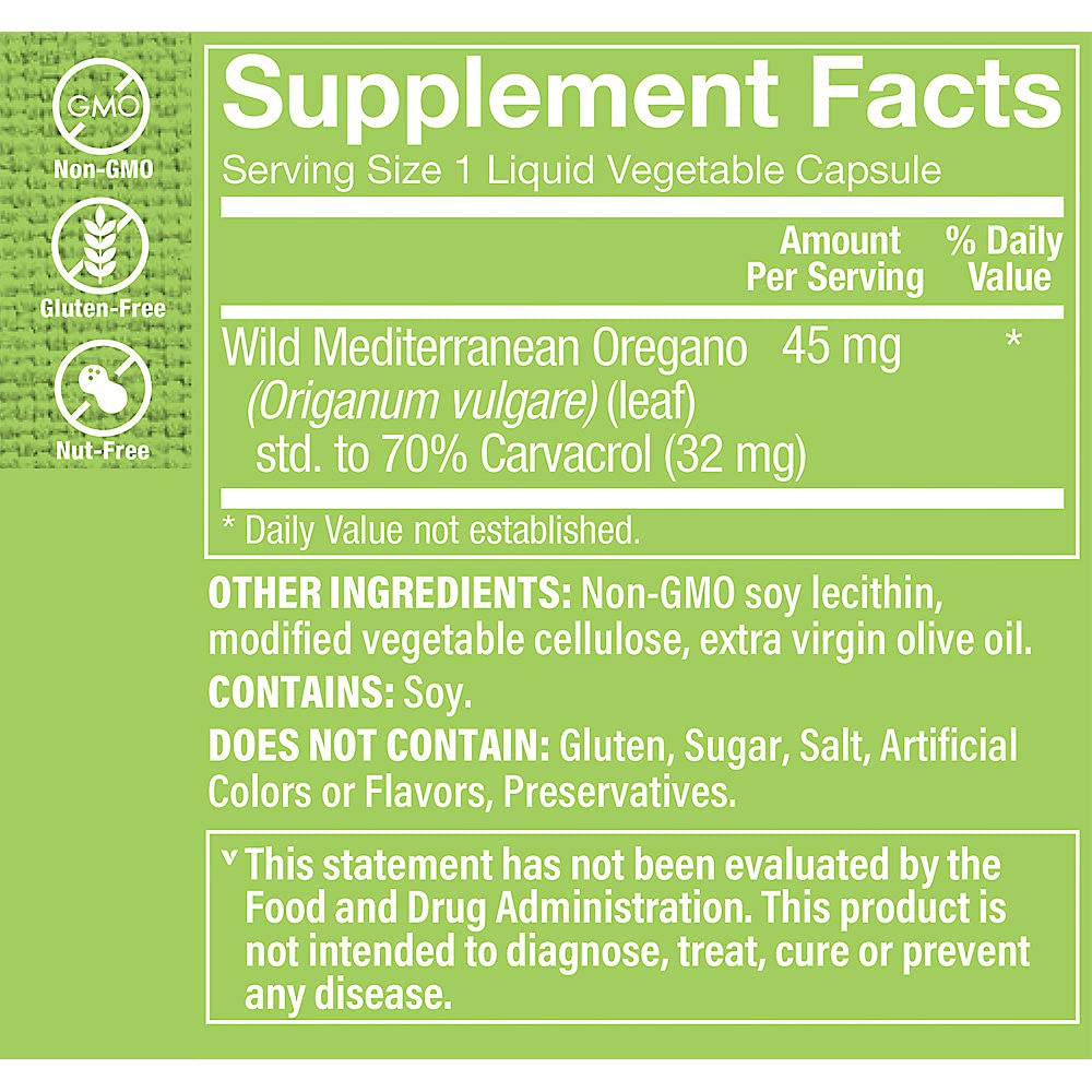 Foto 5 pulgar | Complemente El Aceite De Orégano Super Strength De Vitamin Shoppe - Venta Internacional.