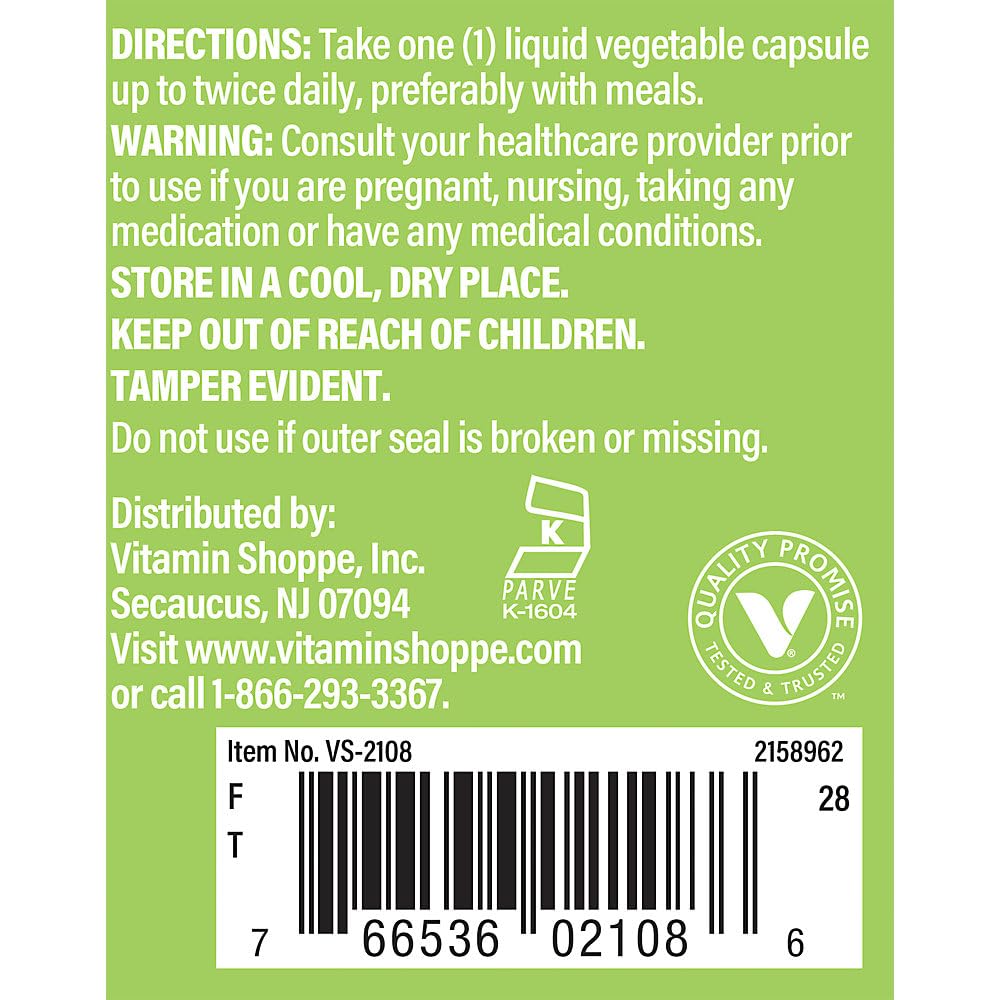 Foto 5 | Complemente El Aceite De Orégano Super Strength De Vitamin Shoppe - Venta Internacional.