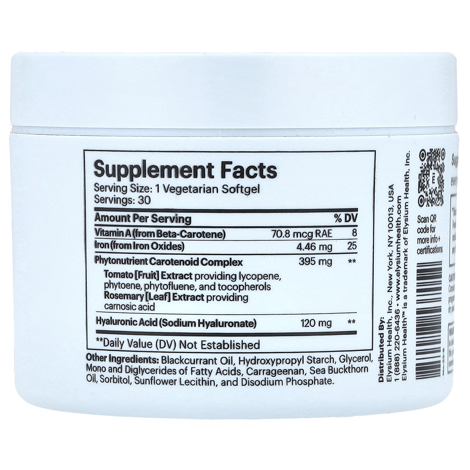 Foto 3 pulgar | Suplemento Elysium Mosaic Skin Aging + Colágeno Support 30 Cápsulas Blandas - Venta Internacional.