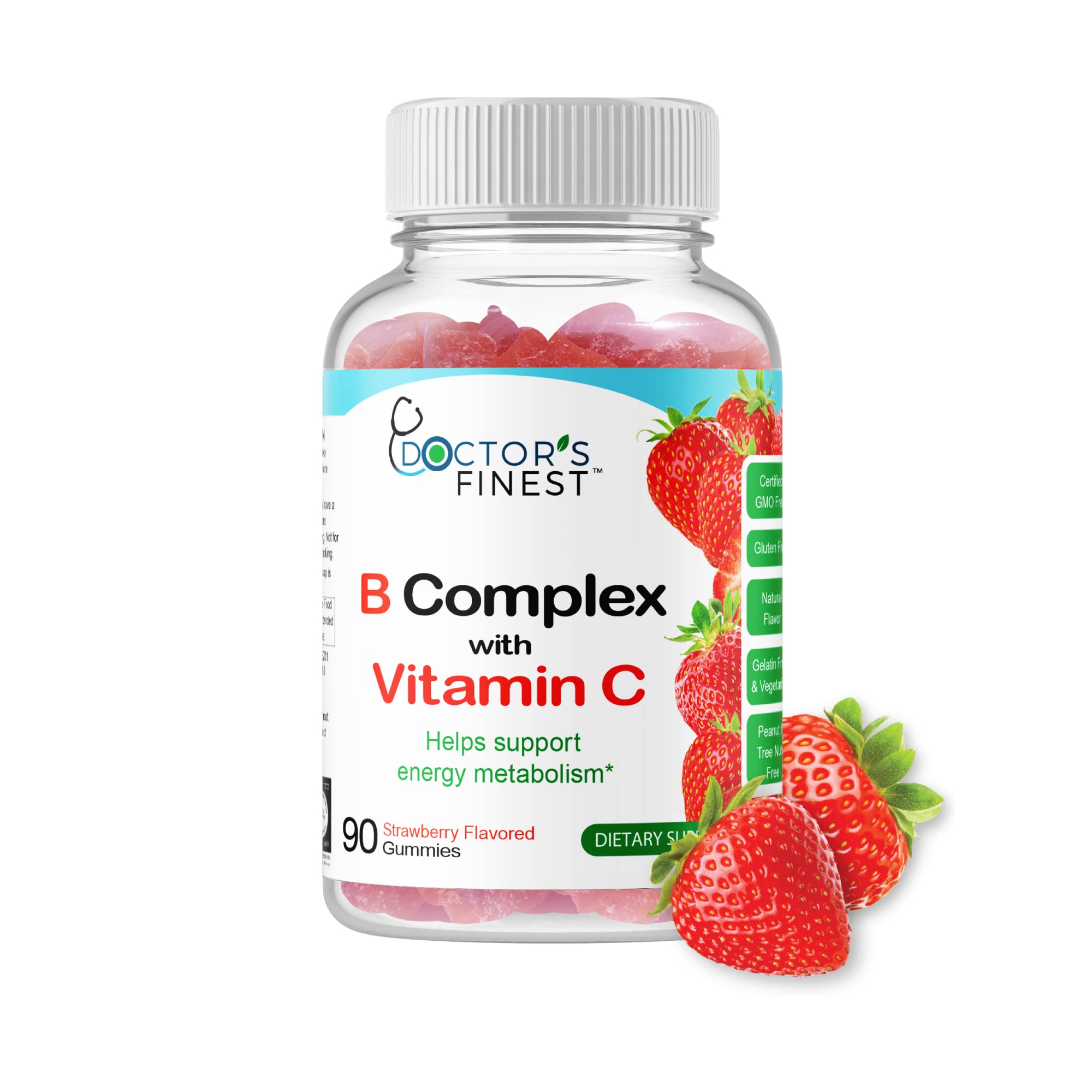 Foto 1 | Gummy Vitamins Doctors Finest Vitamin B Complex 90 Gomitas - Venta Internacional.