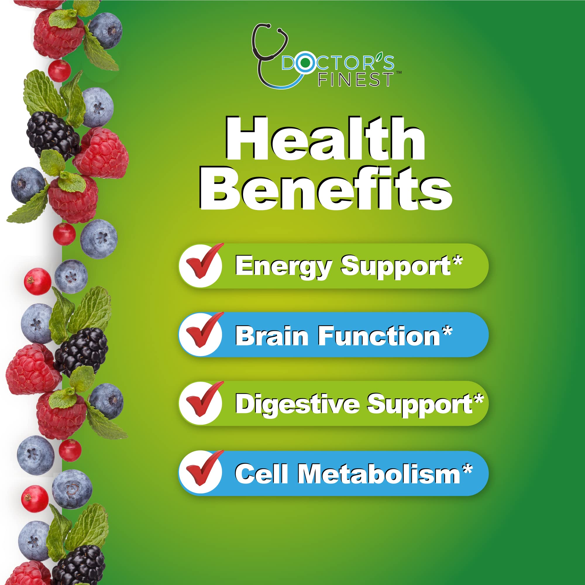 Foto 6 pulgar | Gummy Vitamins Doctors Finest Vitamin B Complex 90 Gomitas - Venta Internacional.