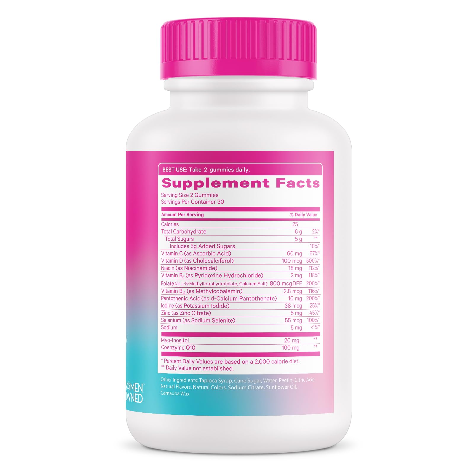 Foto 7 pulgar | Gomitas Fertility Pink Stork Premium Para Mujer 60 Unidades - Venta Internacional.