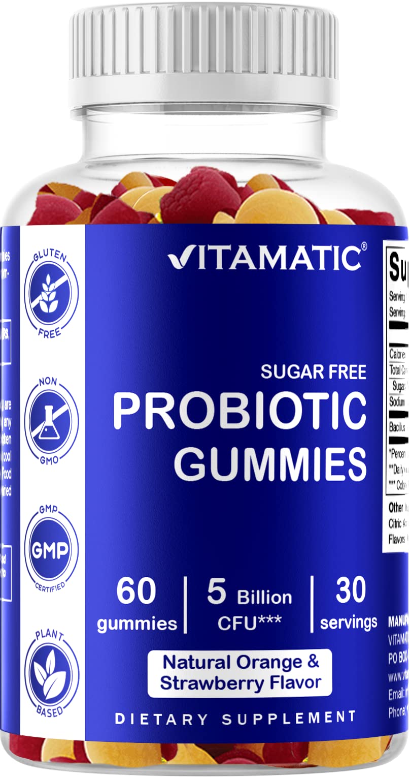 Foto 2 pulgar | Gomitas Probióticas Vitamatic, 5 Mil Millones De Cfu Para Hombres Y Mujeres - Venta Internacional.