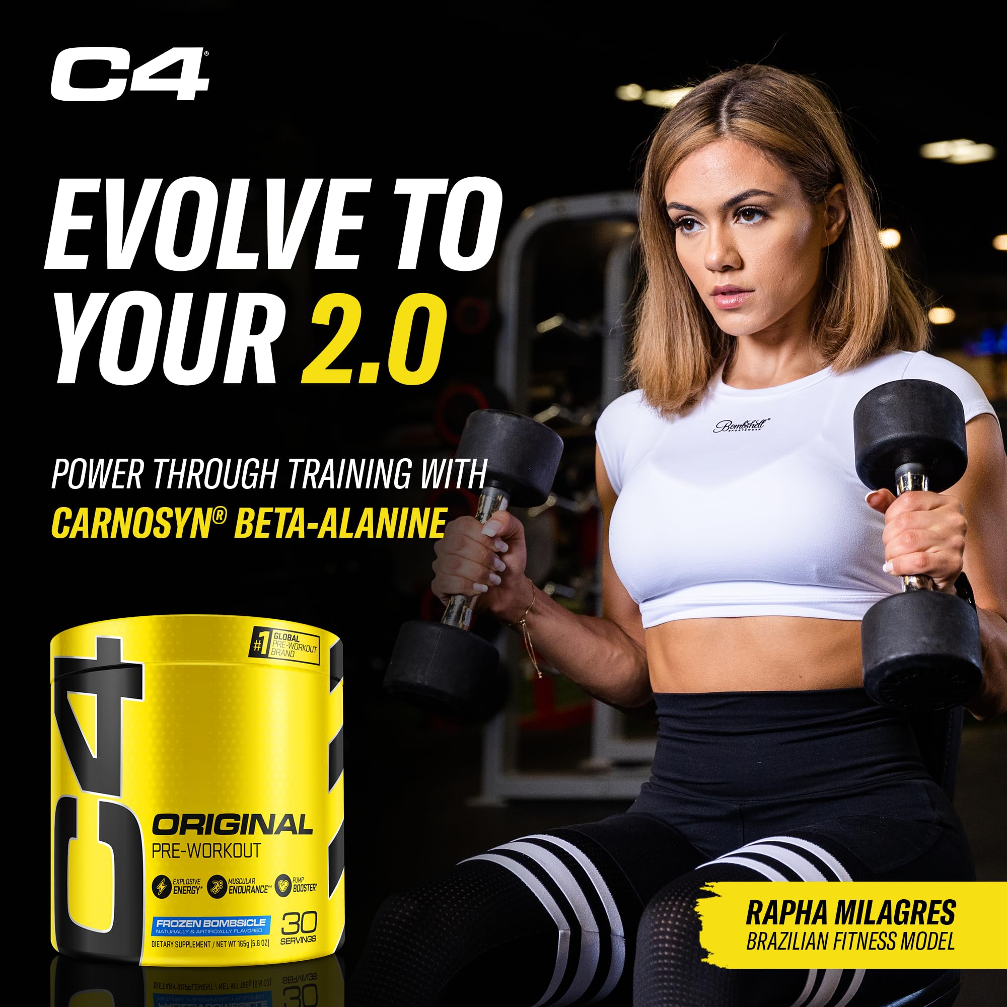 Foto 4 | Polvo Para Antes Del Entrenamiento Cellucor C4 Original Frozen Bombsicle 30sv - Venta Internacional.